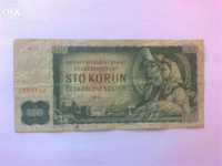 banknot 100 koron czeskich