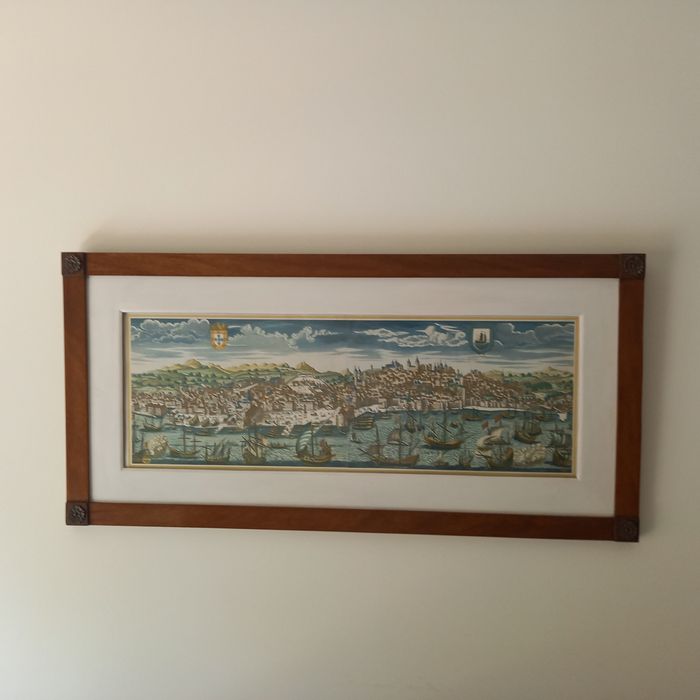 Litografia Lisboa Antiga...