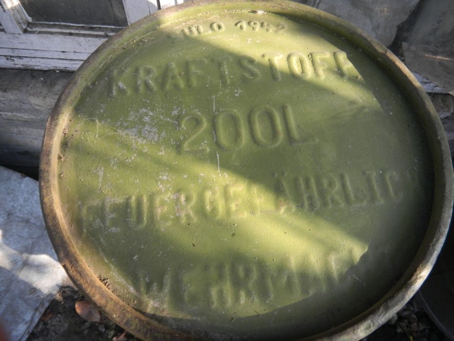 Бочка Вермахт 1942 год на 200 литров