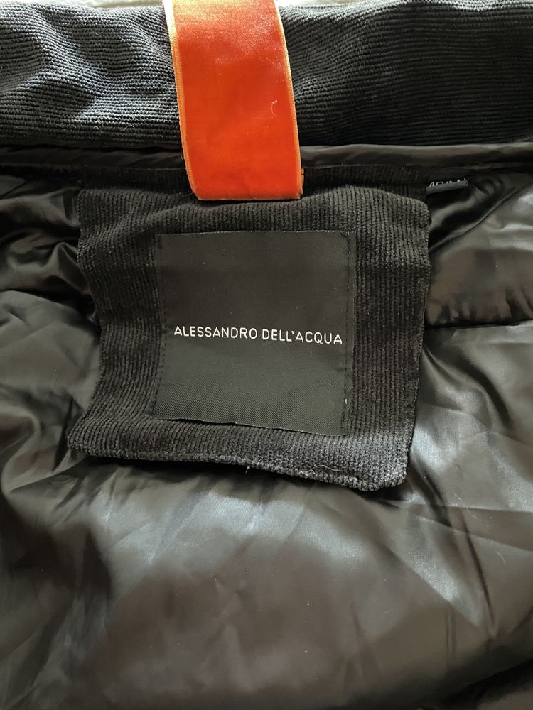Kurtka męska Alessandro Dell'Acqua AD6675 kolor Czarny
