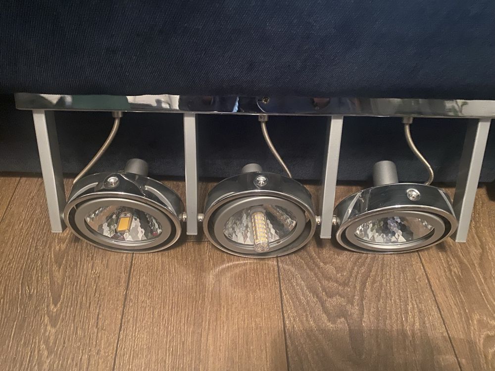 Lampa 3 reflektory