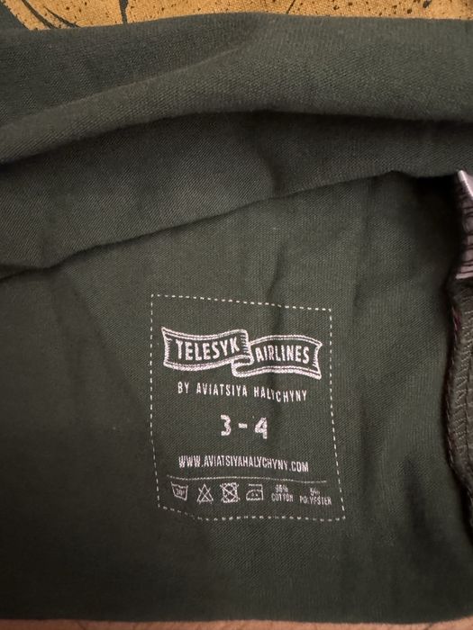 Лонгслів Дитячий Стегозавр Авіація Галичини 3-4 роки