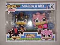 Sonic - Shadow & Amy Flocked Funko