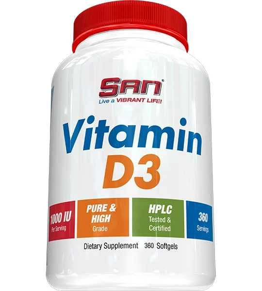 Витамин D3 (Vitamin D3) 1000 МЕ 360 капсул