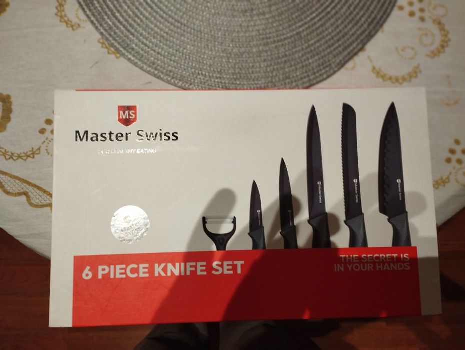 Conjunto facas de Cozinha MASTER SWISS Novas