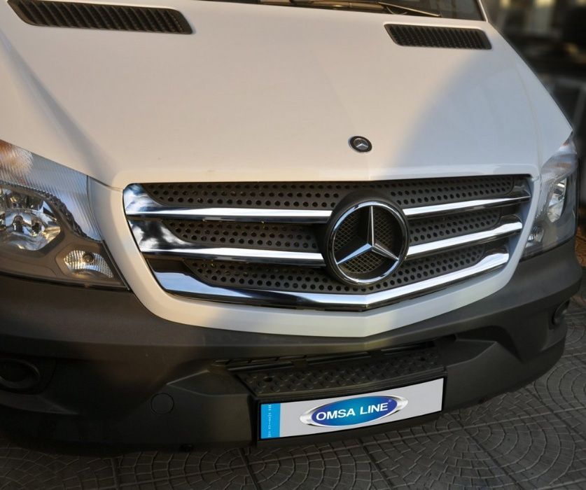 Хром накладки на решетку Спринтер 906 Mercedes Sprinter 2006- 2014-