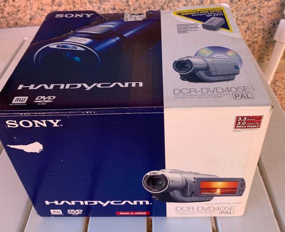 Sony DCR-DVD405  DVD Handycam com zoom óptico de 10x