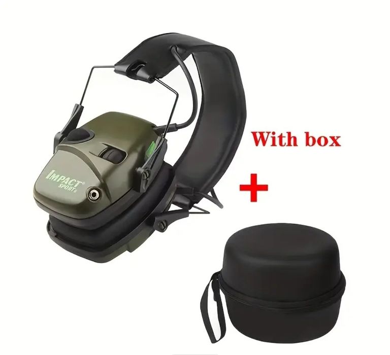 Активні захисні навушники Impact з чохлом для зберігання