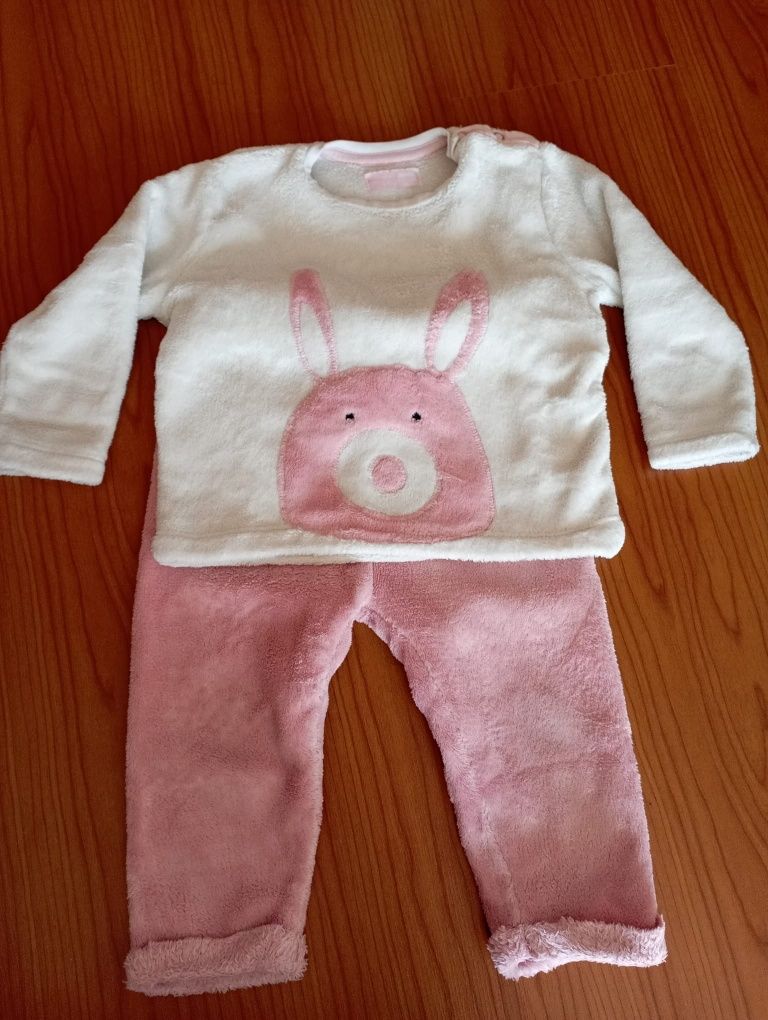 Pijama quentinho 18/24m