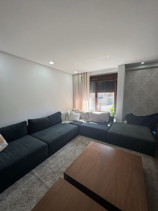 Sofa 3.50 meteos com puff