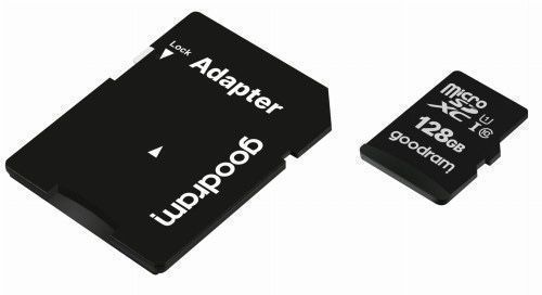 Goodram Karta Pamięci Microsdxc 128Gb Cl10 Uhs I + Adapter
