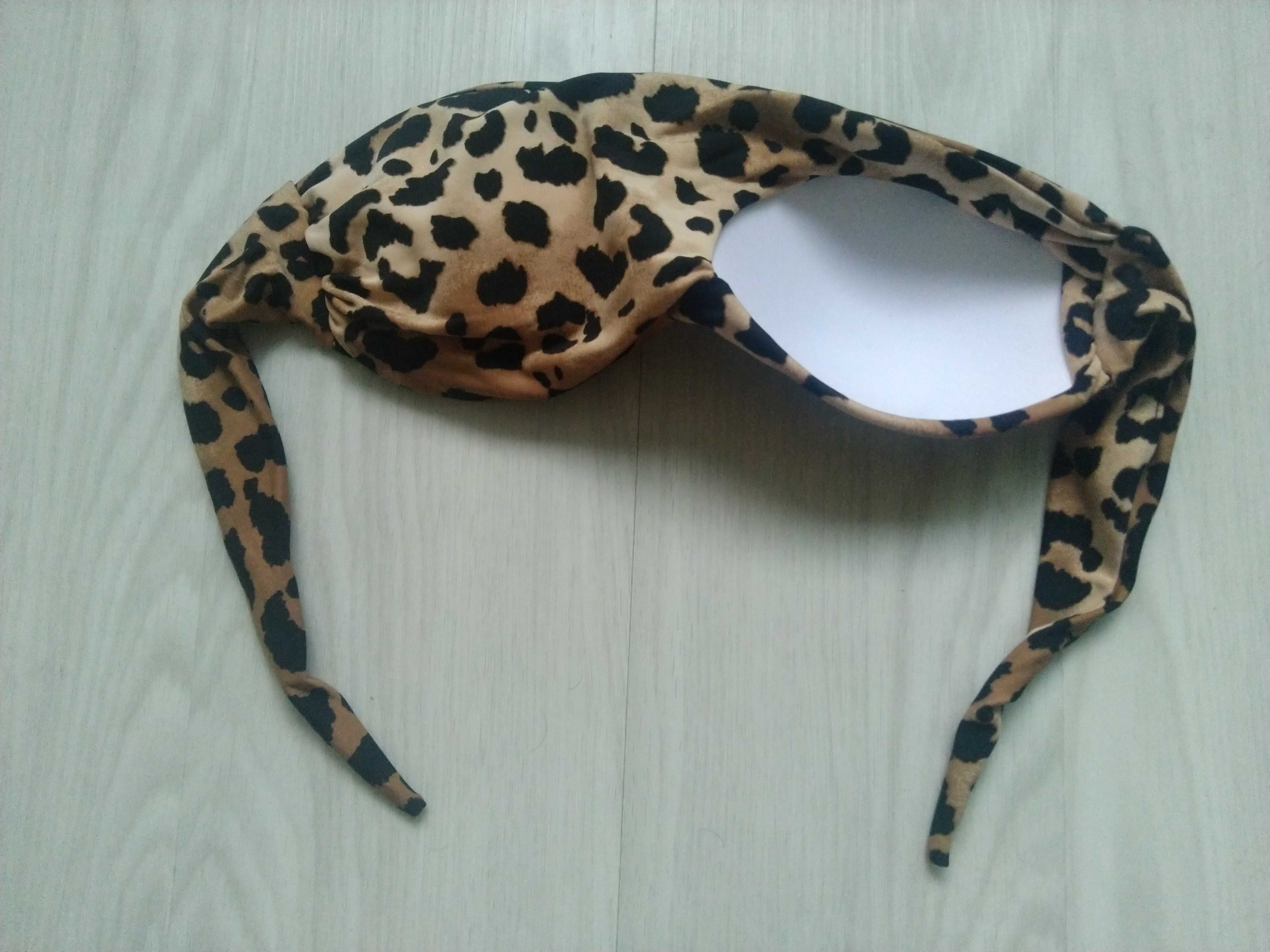 Bikini top parte de cima leopardo