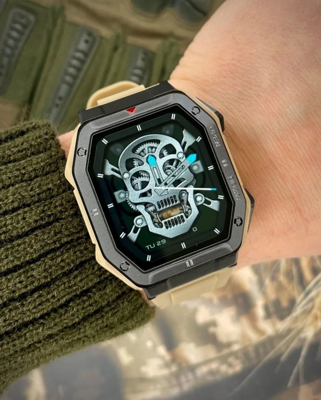 Розумний смарт годинник Modfit Shockwave .Гарантія 12-місяців. 
◻️ М