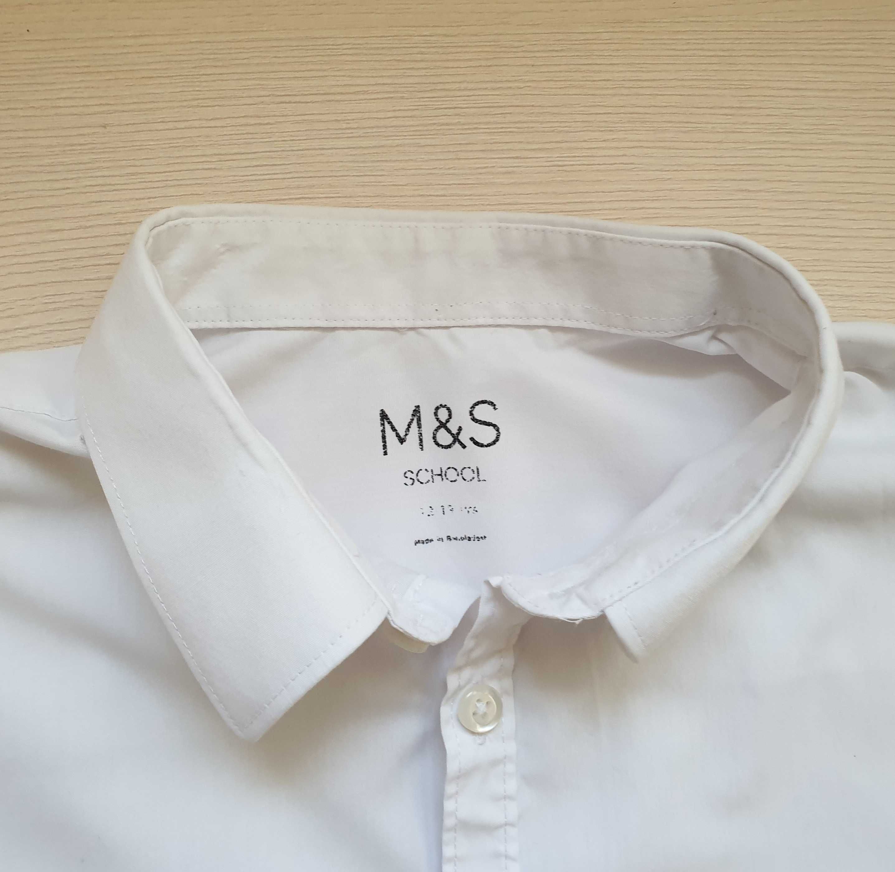 Koszula biała M&S r. 152-158 cm