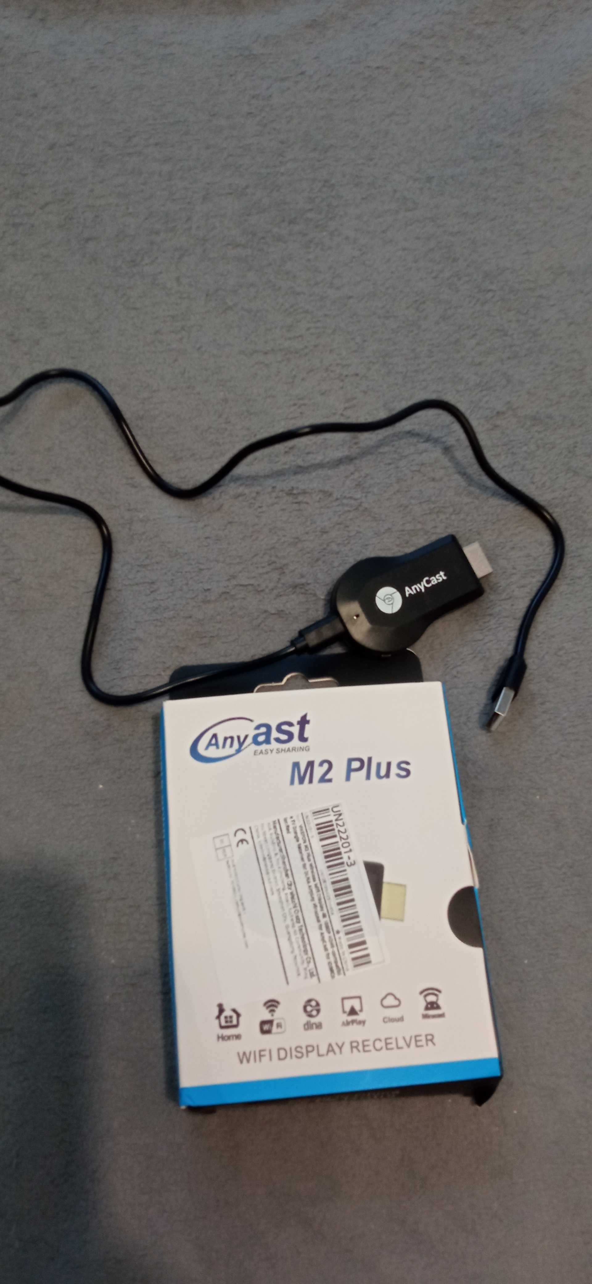 anycast m2 plus broadcast wyświetlacz  Ekran telefonu na telewizorze