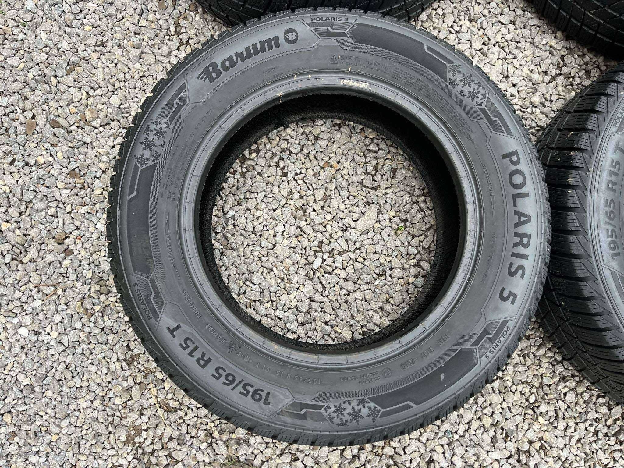 Opony 195/65R15 Barum Polaris 5 Zima 4sztuki