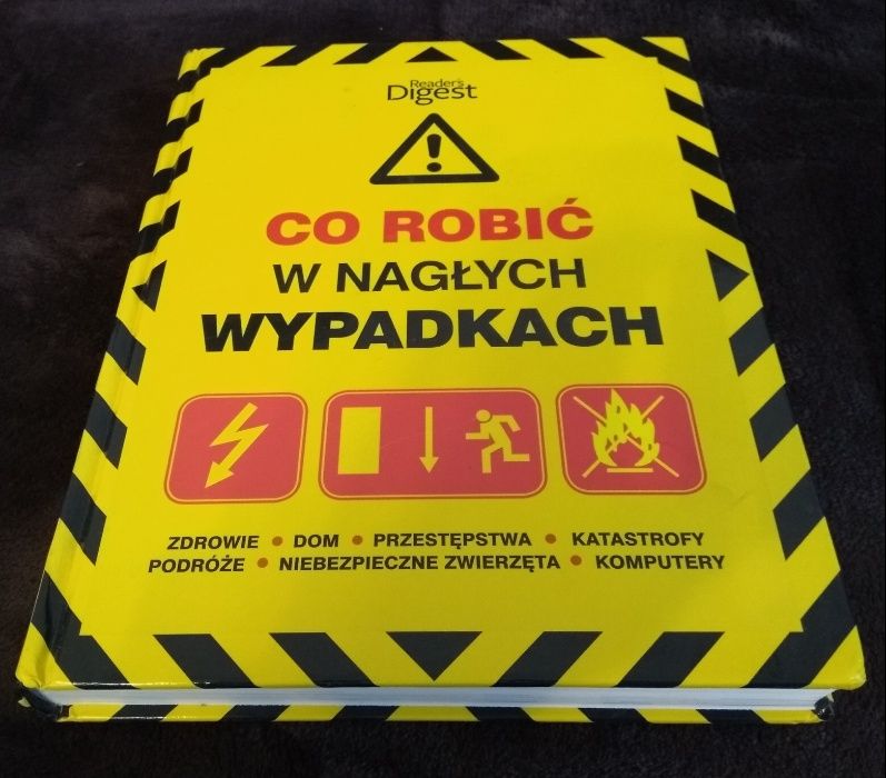 nowa książka Co robić w nagłych wypadkach reader's digest