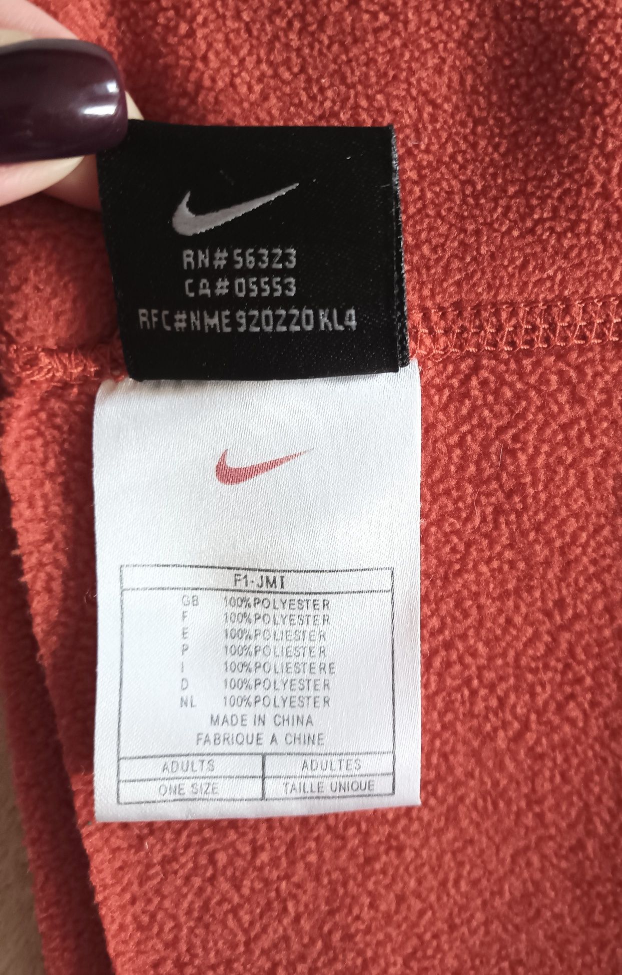 Nike оригінальний флісовий шарф