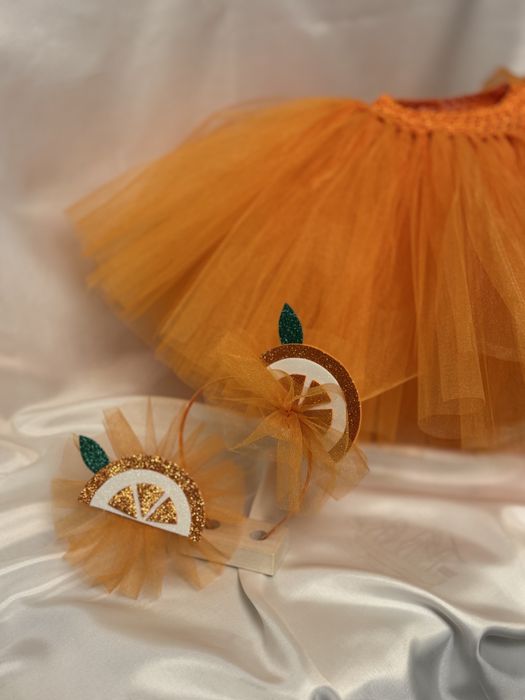 Мандаринка, костюм мандаринки, обруч мандаринка, апельсинка