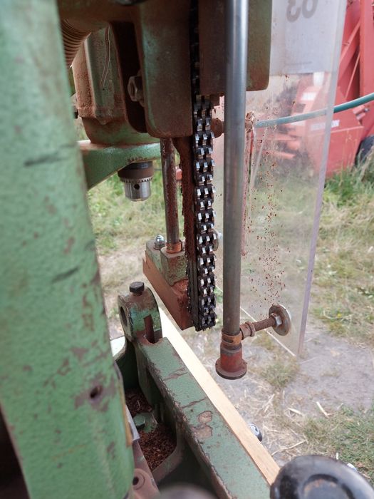 Frezarka, dlutarka, czopiarka