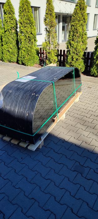 Szyby zespolona hartowana kolor grafit, idealna do saun, altan.