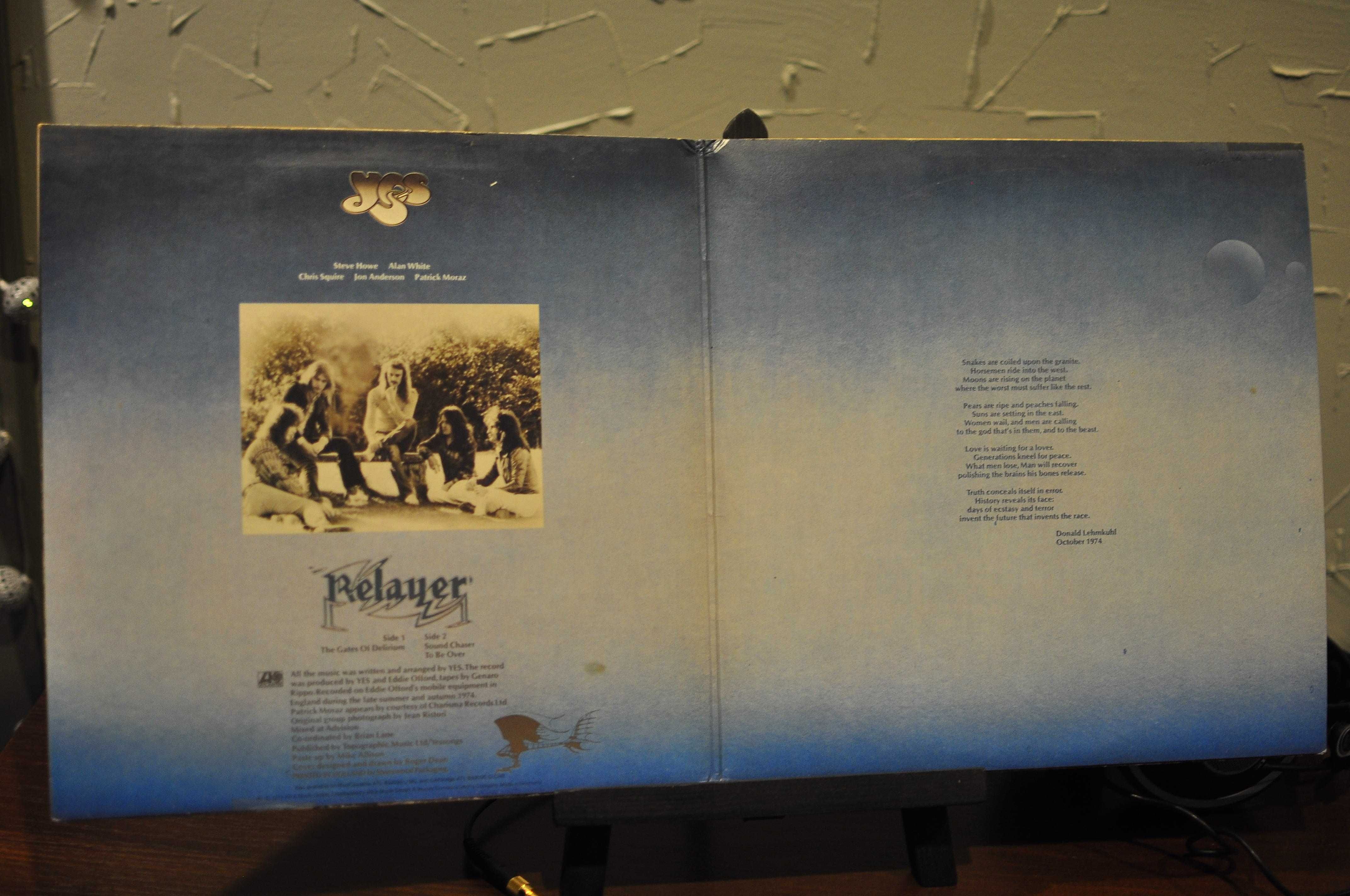 Yes – Relayer LP Winyl Rock Progresywny