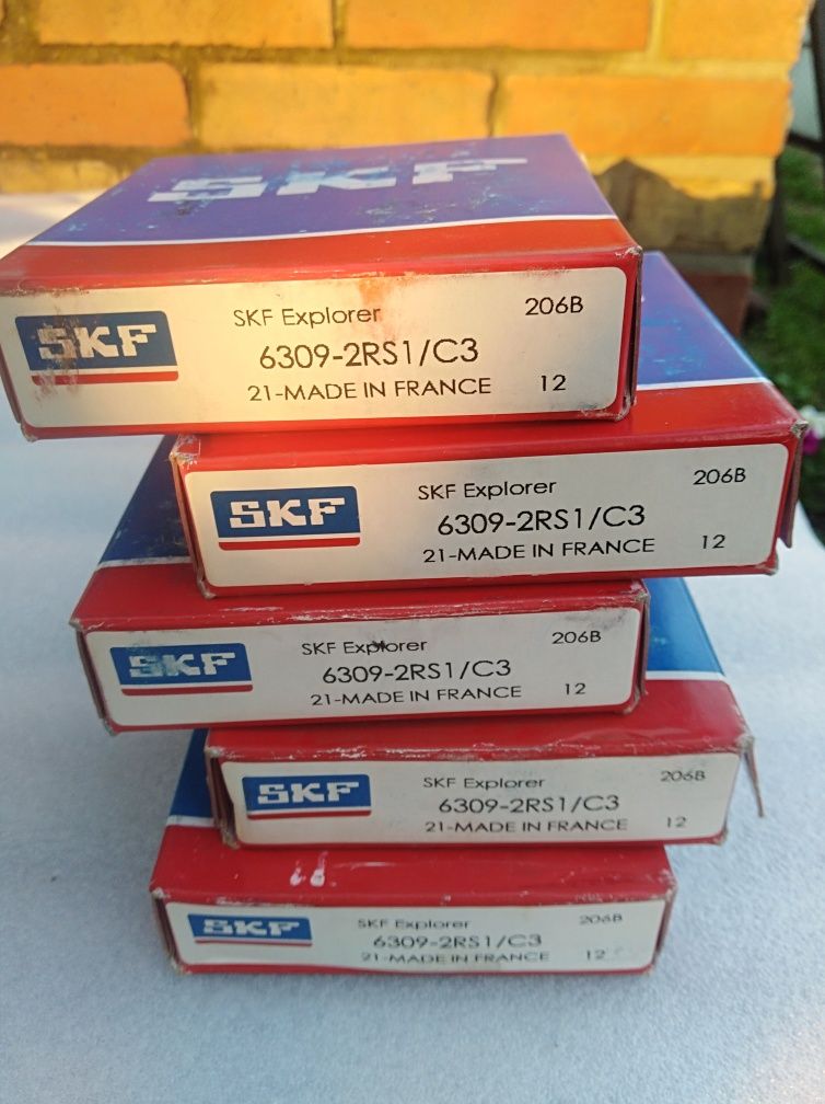 Продам підшипники SKF 6309 2RS1/C3