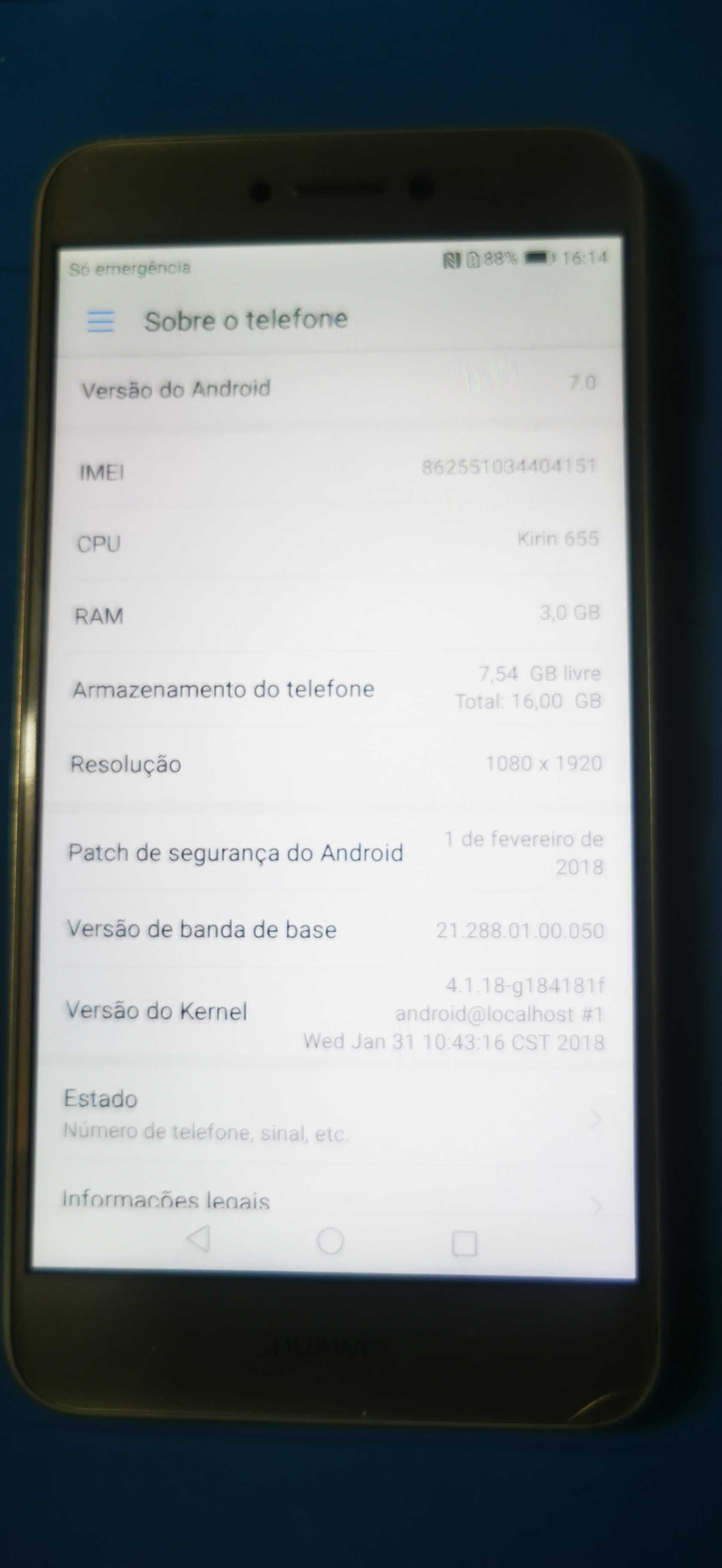 Huawei P8 lite 2017 desbloqueado