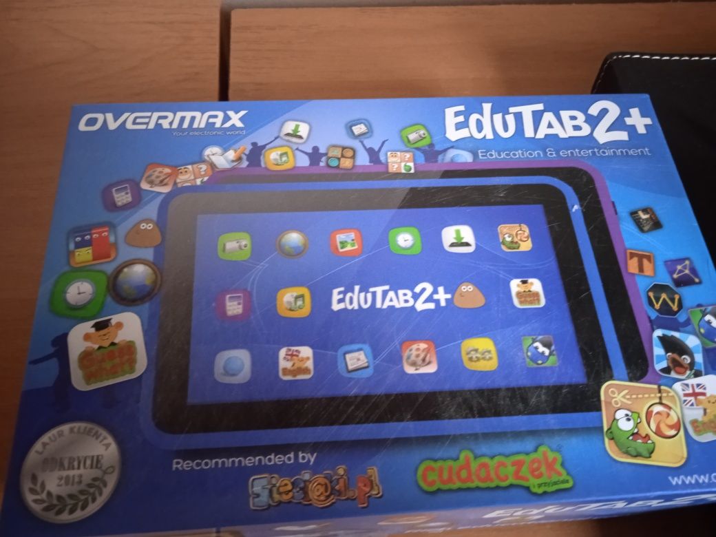 Tablet Edukacyjny Dziecięcy EduTab 2+ dla dziecka