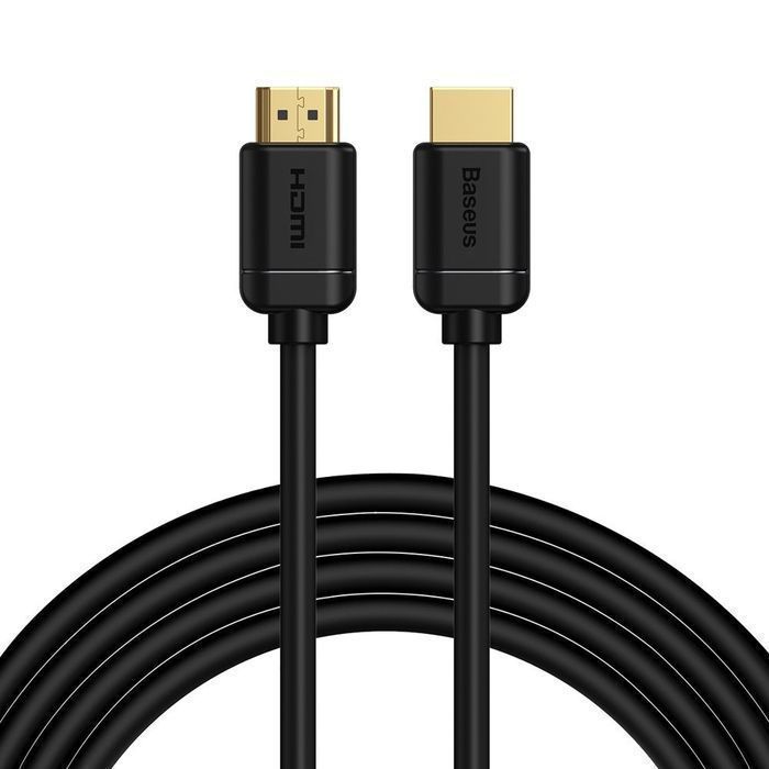 Kabel HDMI Baseus 4K 60 Hz 3M Czarny - Jakość HDR 18 Gb/s