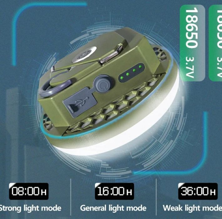 Светильник MOS 14 Green Led лампа светодиодная павербанк фонарь 30 Вт