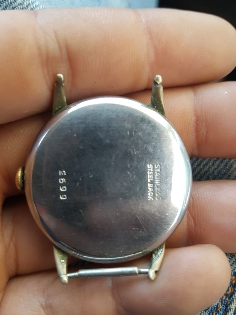 Relógio suíço vintage funcionar