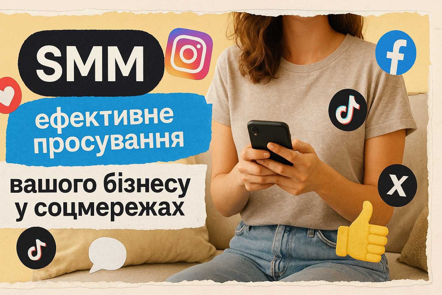 SMM, ведення Instagram, контент для соцмереж, smm менеджер