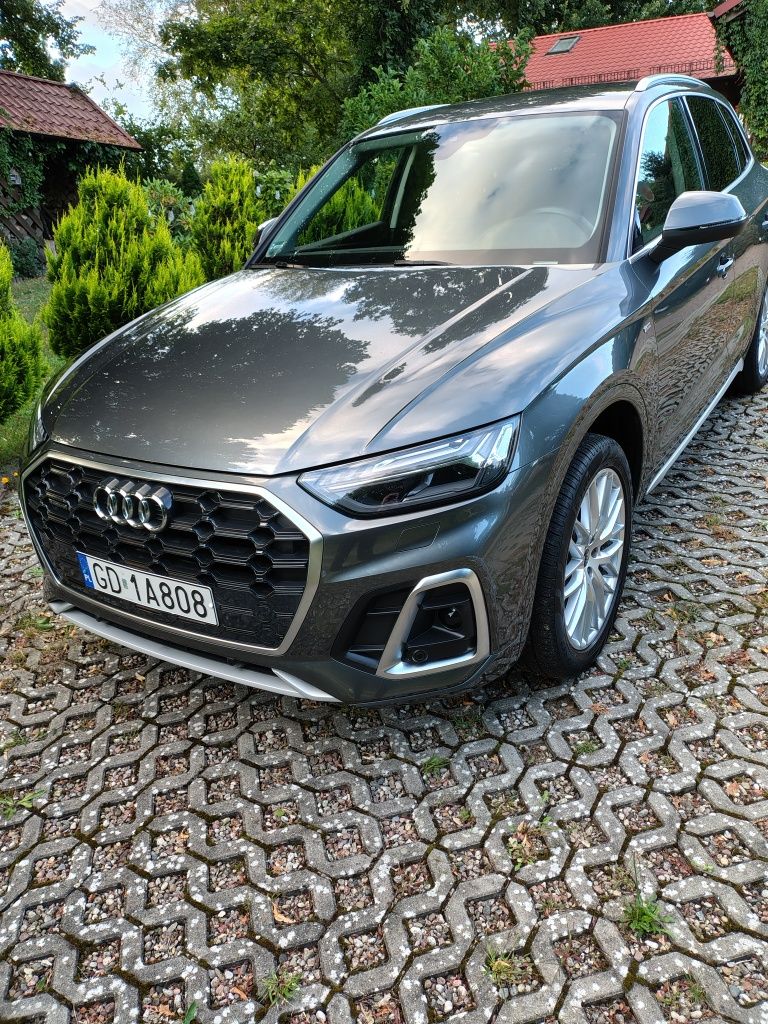 Audi Q5 40 TDI quattro S-Line 204KM, przebieg 43589km,