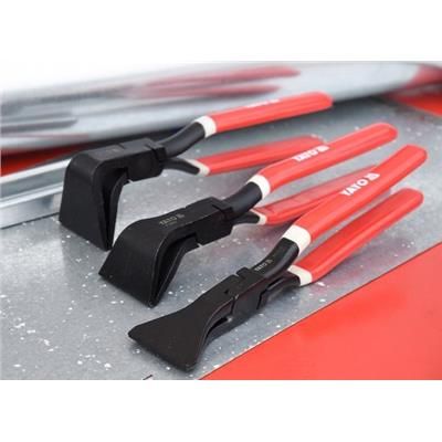 Szczypce Kleszcze do gięcia blach proste 280mm