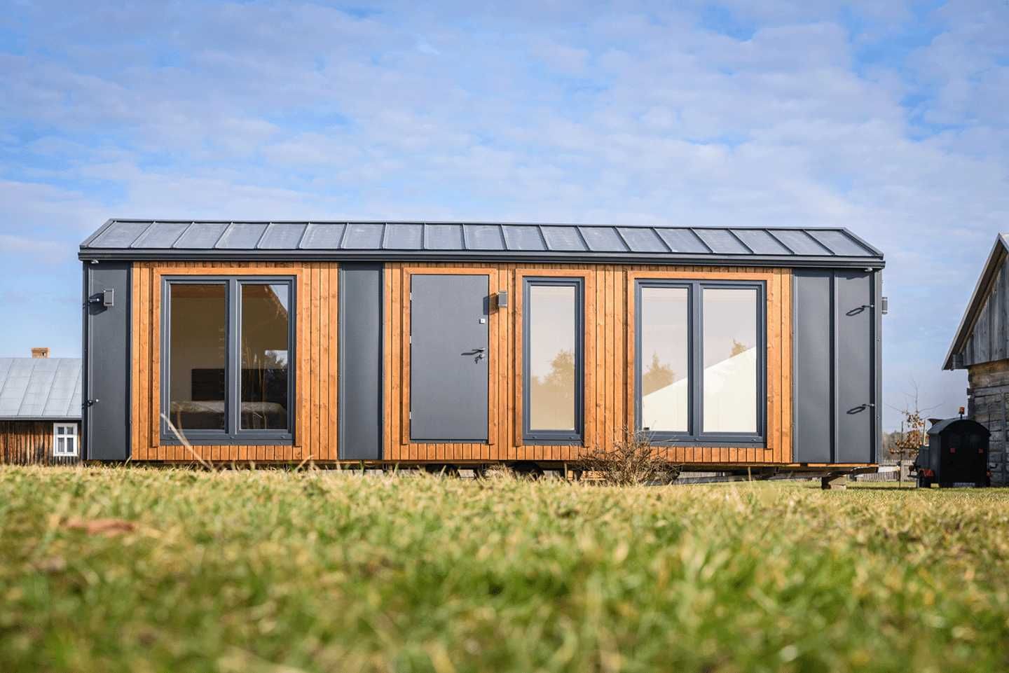 Domek Modułowy 35m² - Mobilny, Drewniany, Całoroczny, Na Zgłoszenie