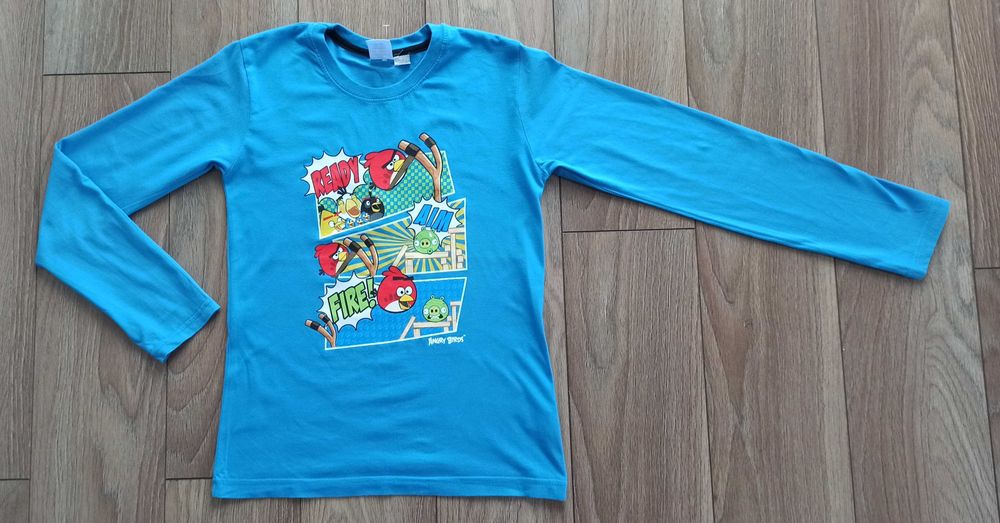 Bluzka z długim rękawem Angry Birds, r. 146/152