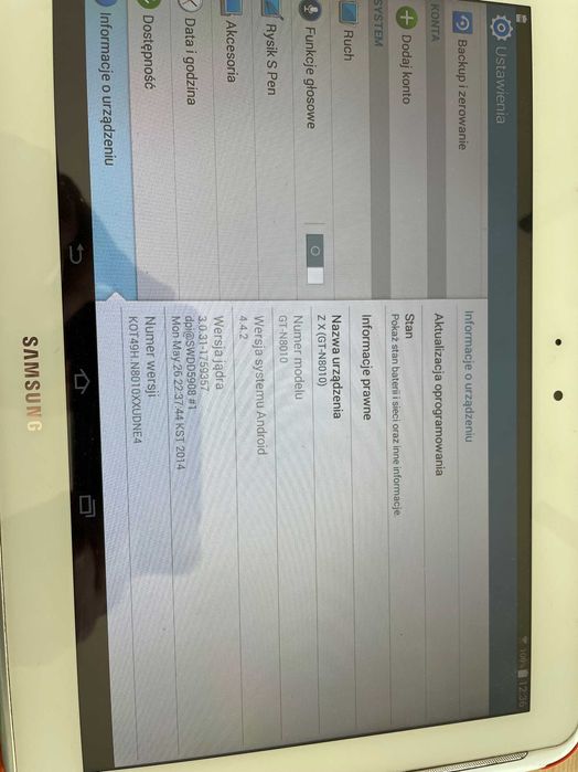 Tablet SAMSUNG Galaxy Note 10.1 16GB GT-N8010