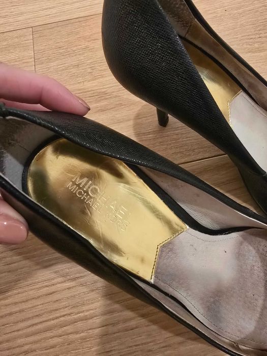 Czarne szpilki michael kors r.41