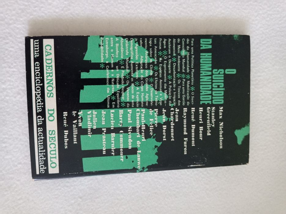 O suicídio da humanidade - ano europeu da conservação da natureza