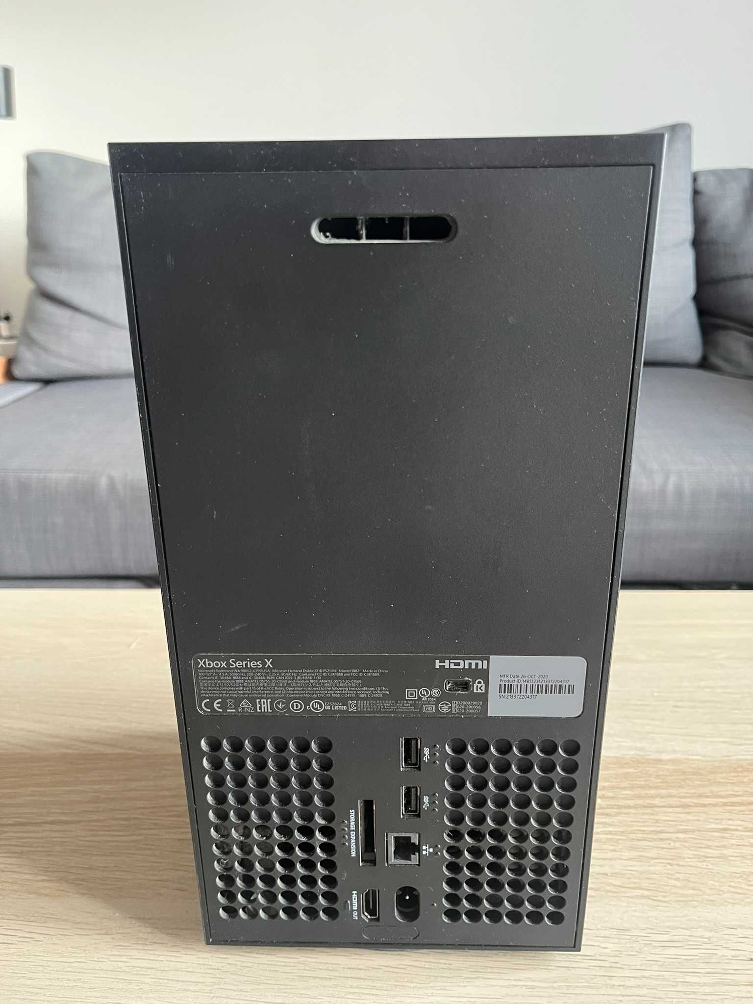Xbox Series X 1 TB + 3 pady + gry + stojak | Stan bdb