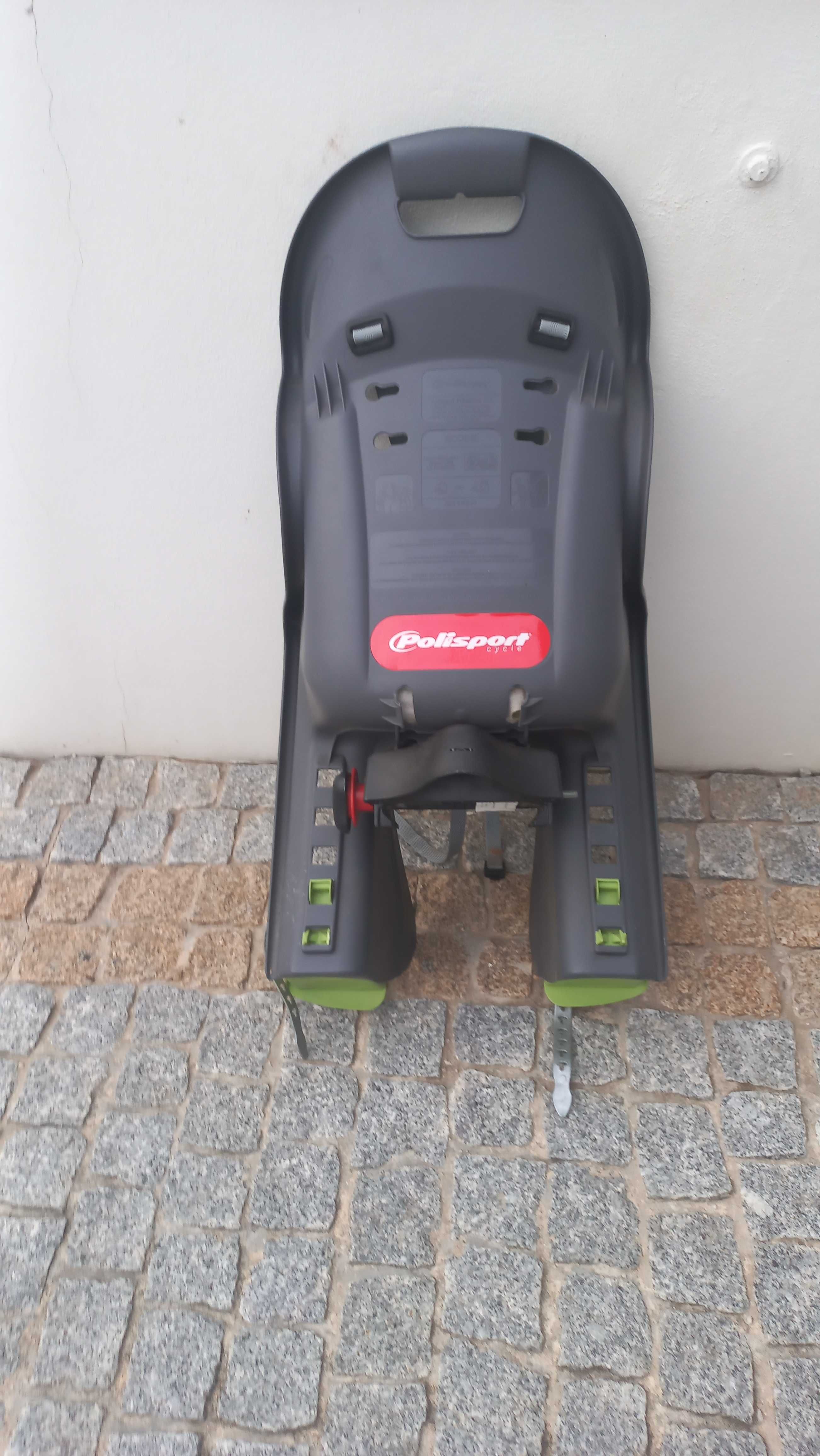 Cadeira porta bebé bicicleta