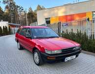 Toyota Corolla 1.6XLI 16v EFI 1988rok # 4X4 #AWD Pojazd wpisany do rejestru zabytków