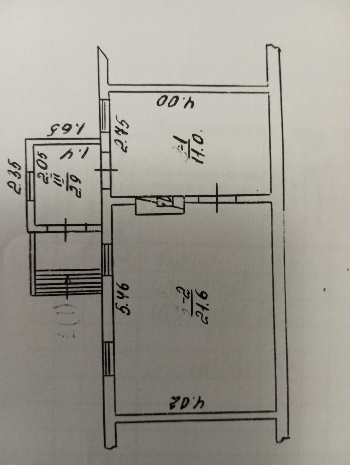 Продам квартиру в центрі Жмеринки 1 кімнатна