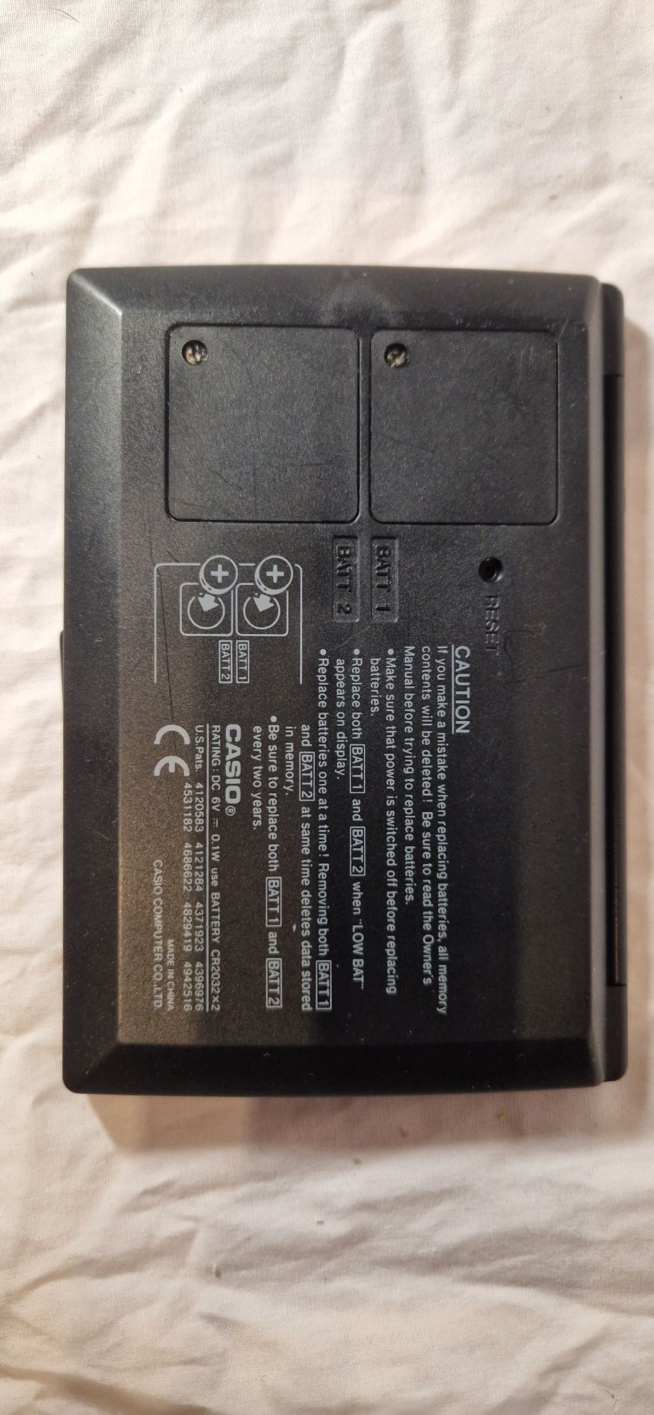 Casio Data Bank DC-7800 uszkodzony
