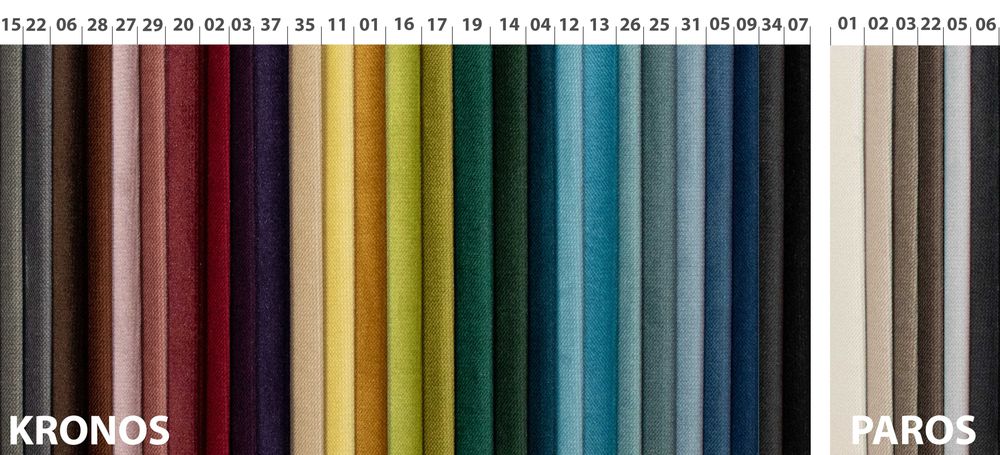 Kanapa Narożnik LIVIO 277 cm regulowane zagłówki funkcja spania