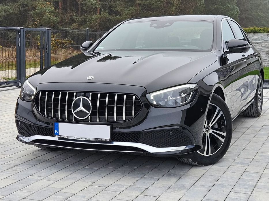 Mercedes-Benz Klasa E 220d 4Matic 4x4 HeadUp BLIS Kamery360 97tyś km SalonPL FV23% MODEL'22r
