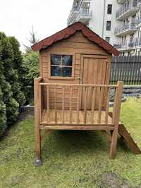 Domek drewniany dla dzieci