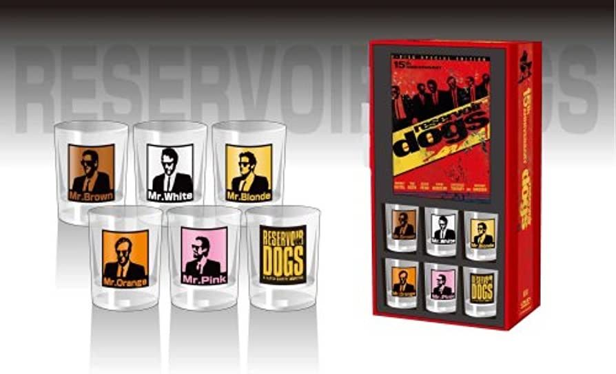 Reservoir Dogs 15 edycja rocznicowa ze szklankami