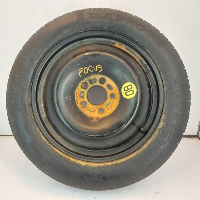 Koło dojazdowe dojazdówka 16 5x108 Ford Focus, Volvo 125/85R16 (B1939)